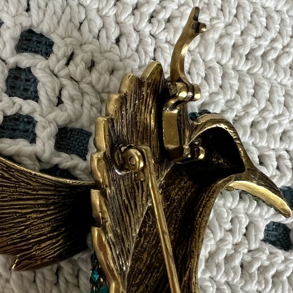 Heidi Daus “Sincere Joy” pendant brooch Hummingbird EUC - Picture 5 of 9